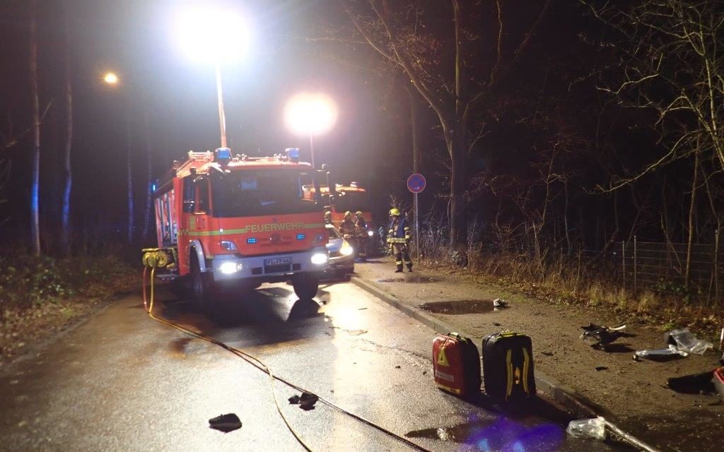 Schwerer Verkehrsunfall