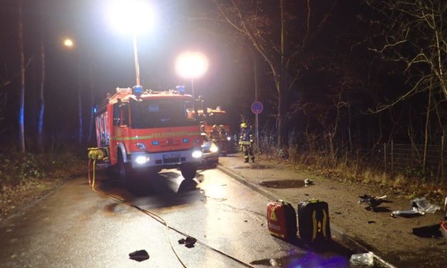 Schwerer Verkehrsunfall