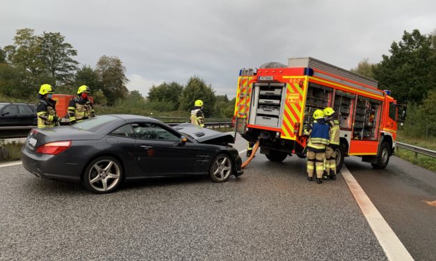 Verkehrsunfall – auslaufende Betriebsstoffe