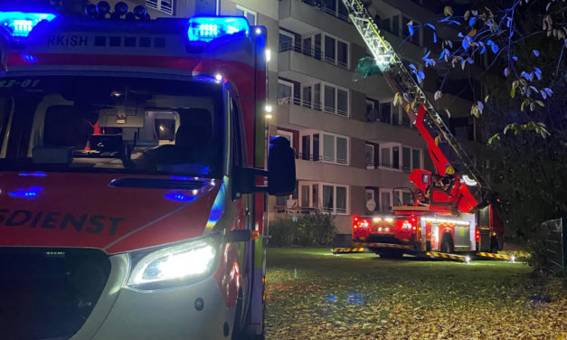 Personenrettung über Drehleiter