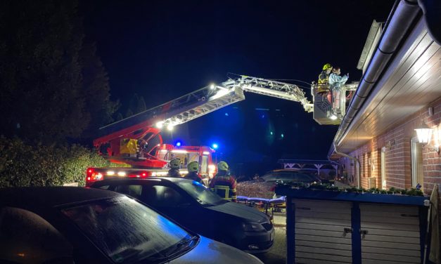 Personenrettung über die Drehleiter