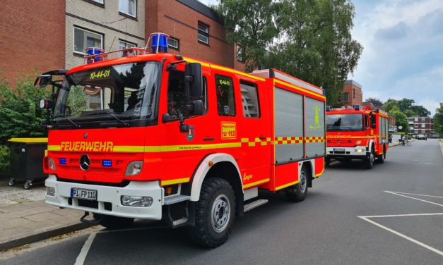 Ausgelöster Rauchwarnmelder