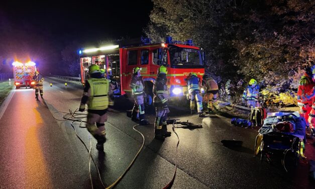 Verkehrsunfall – PKW im Graben