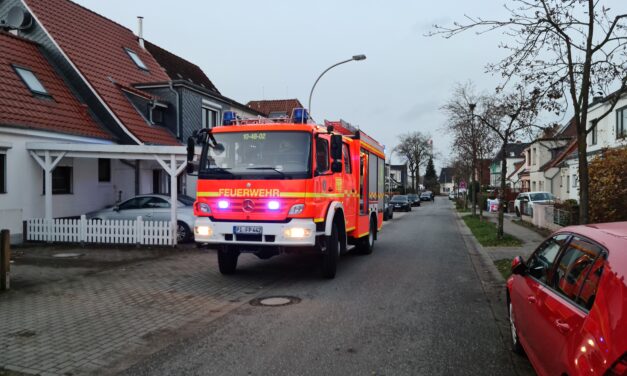 Rauchentwicklung aus Küchenfenster