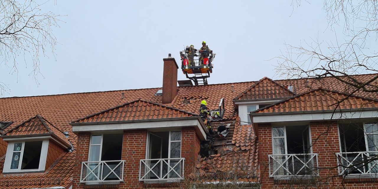 Feuer in Seniorenheim