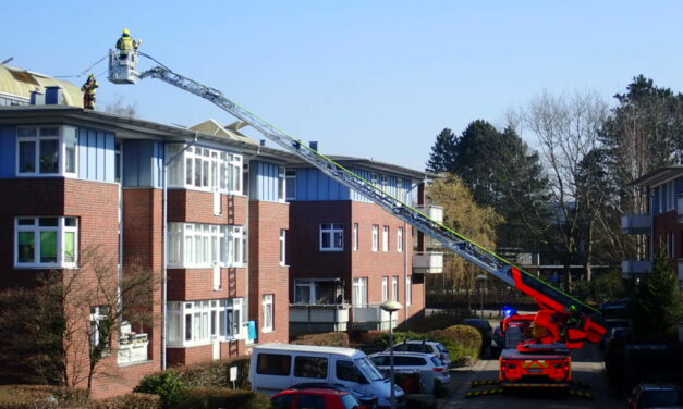 Lichtkuppel droht wegzuwehen
