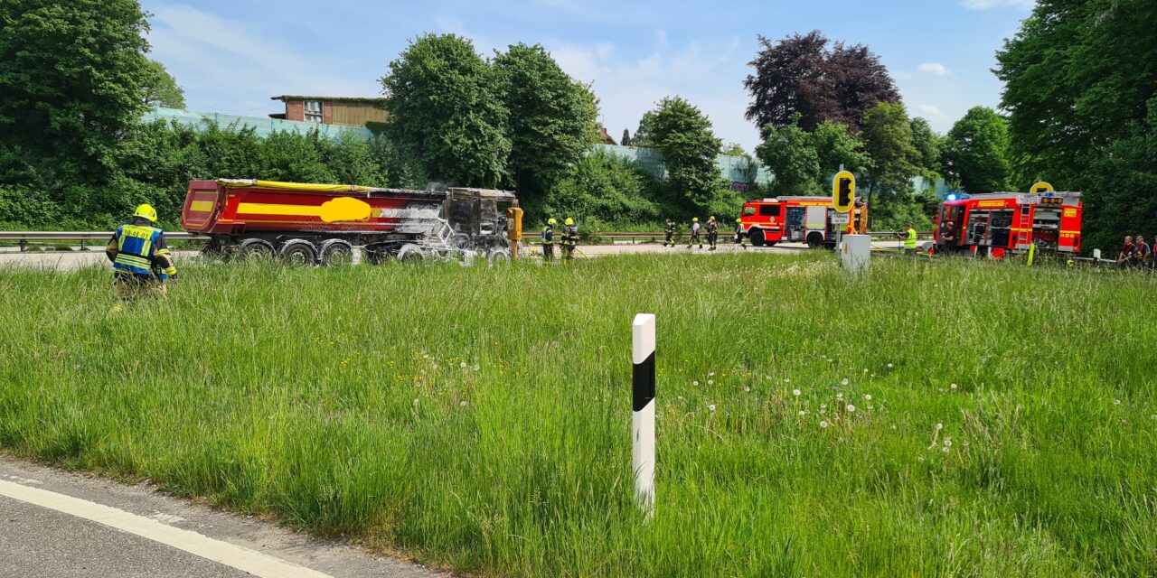 LKW-Brand