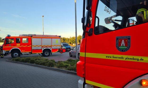 Ausgelöste Brandmeldeanlage