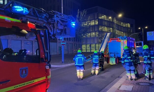 Feuermeldung durch BMA