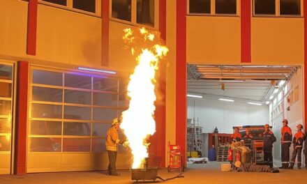 Heißer Abend bei der Jugendfeuerwehr