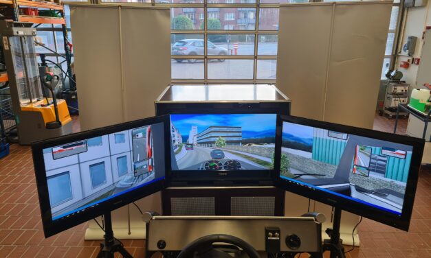 Blaulichttraining im Fahrsimulator