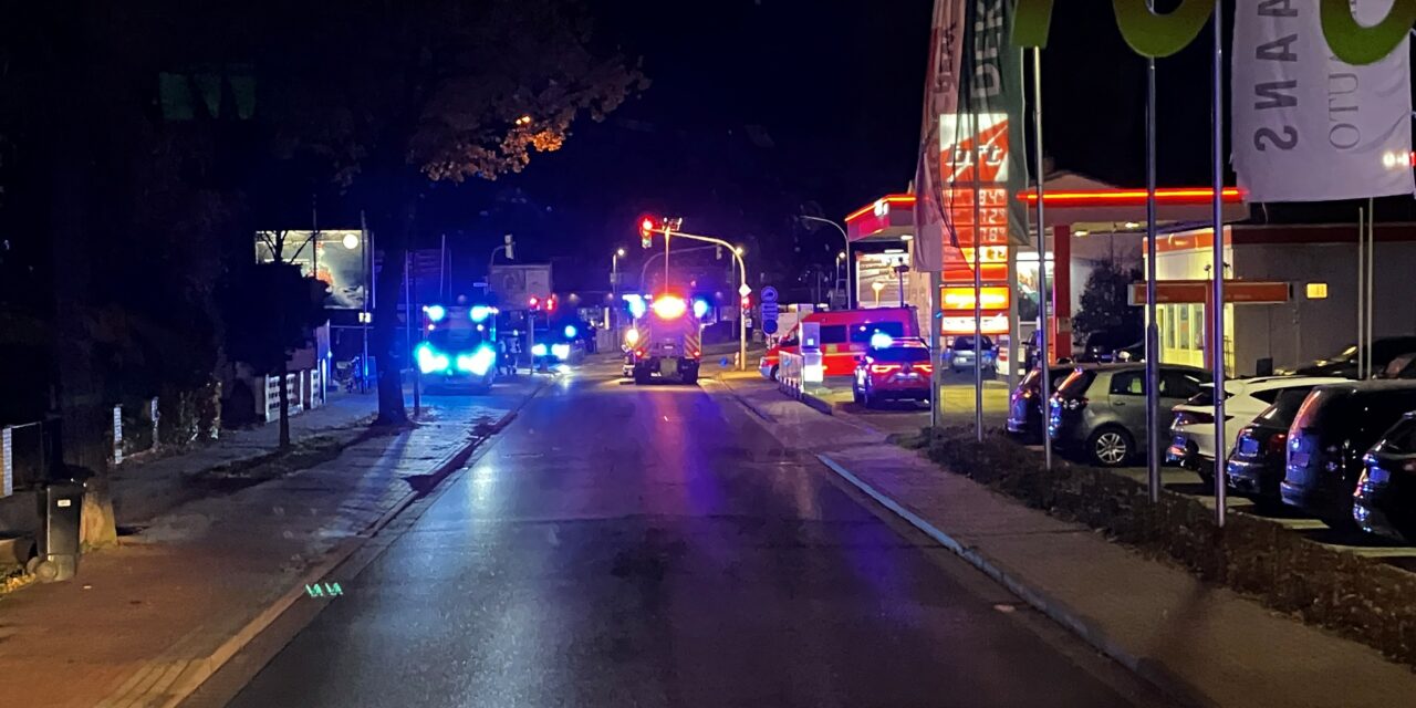 Gasaustritt in Wohngebäude