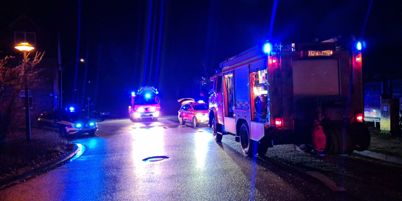 Ausgelöste Brandmeldeanlage