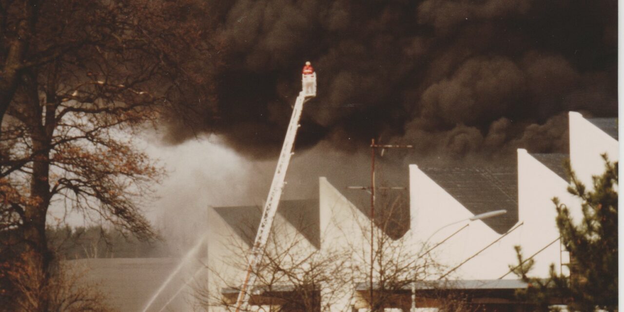 Heute vor 40 Jahren – Großfeuer einer Lagerhalle