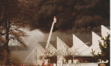 Heute vor 40 Jahren – Großfeuer einer Lagerhalle