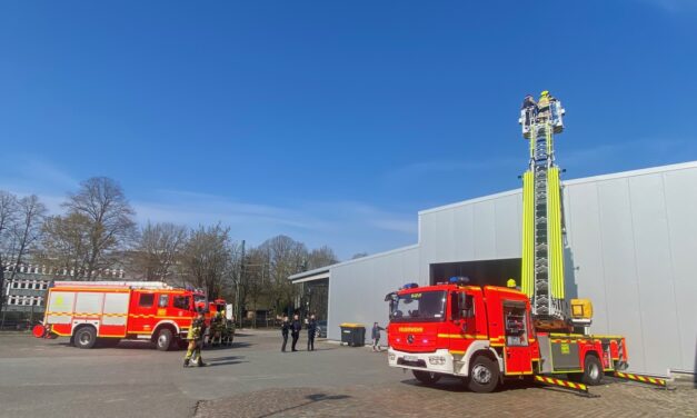 Feuermeldung aus Gewerbeobjekt