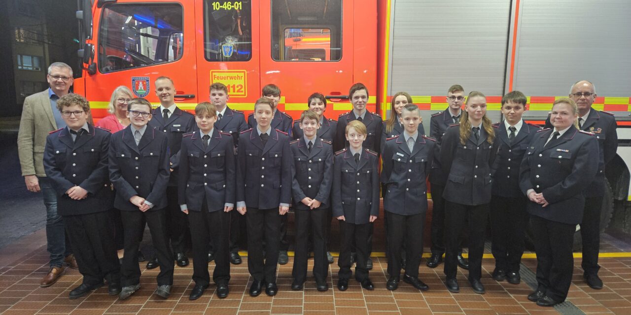 Jahreshauptversammlung unserer Jugendfeuerwehr