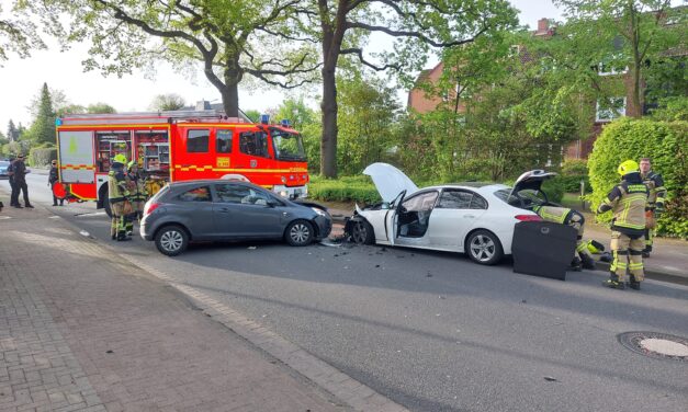 Verkehrsunfall: Betriebsstoffe aufnehmen