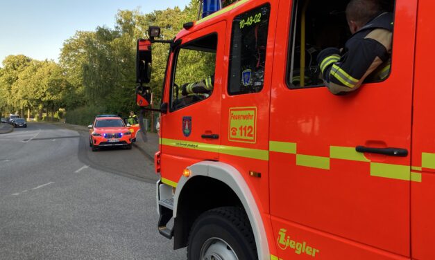 Feuermeldung aus Mehrfamilienhaus