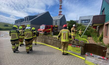 Gemeinsame Ausbildung mit der FF Helgoland