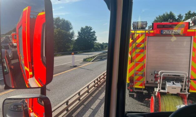 Verkehrsunfall – Austretende Betriebsstoffe