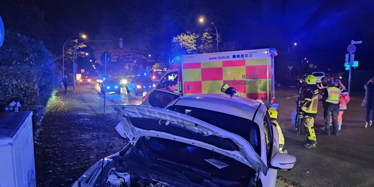 Beseitigung von Betriebsstoffen nach Verkehrsunfall
