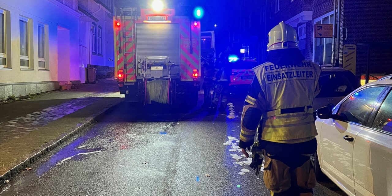 Feuer in Ladengeschäft