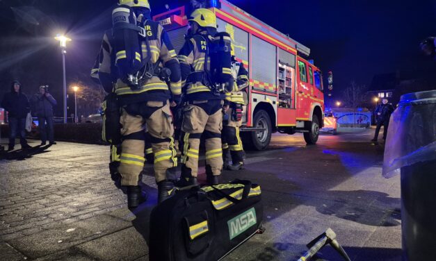 Feuermeldung aus Supermarkt