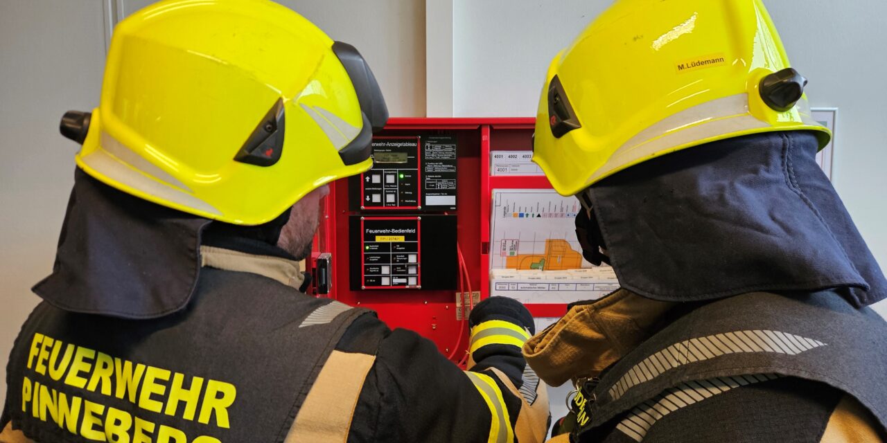 Ausgelöste Brandmeldeanlage