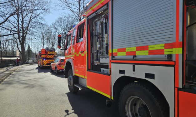 Ausgelöste Brandmeldeanlage