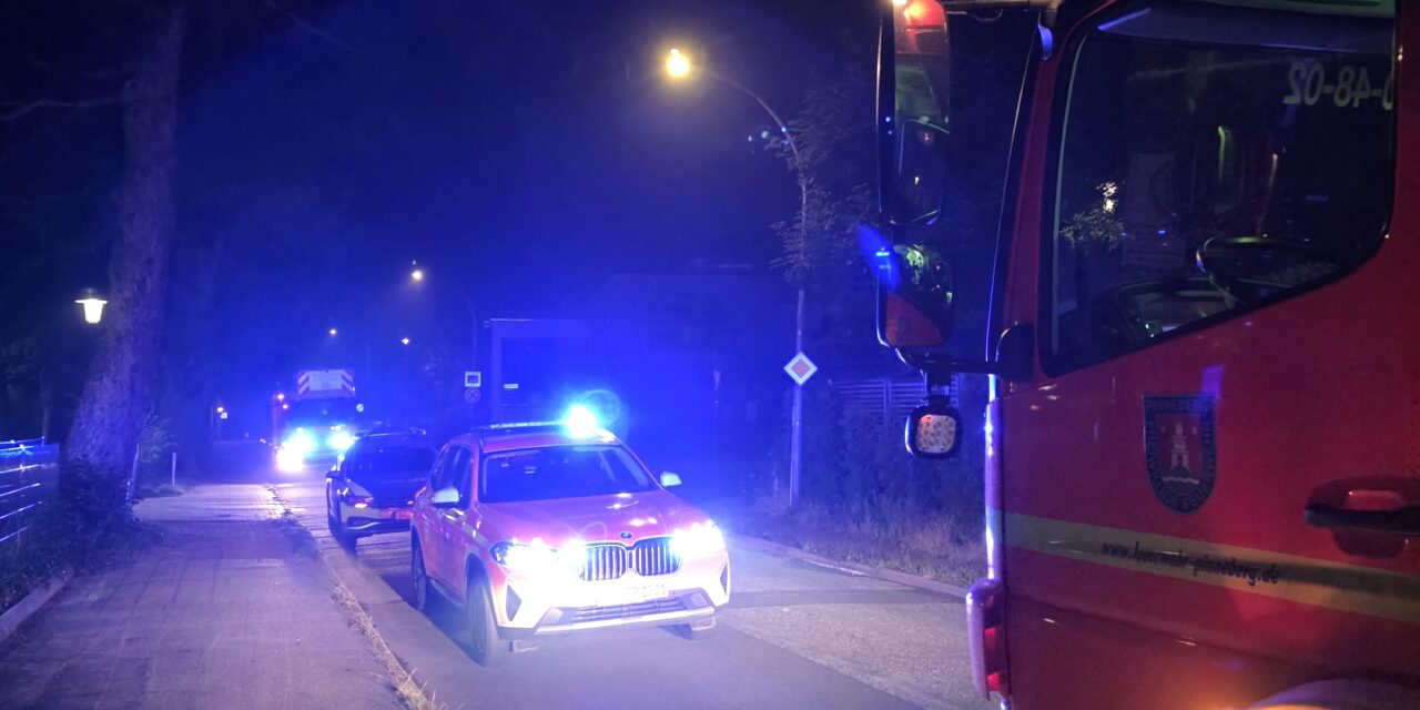 Ausgelöste Brandmeldeanlage