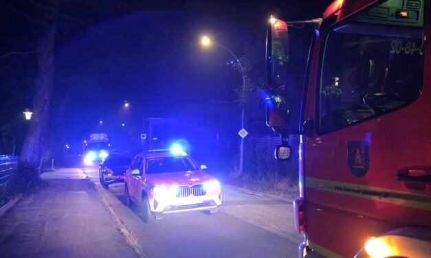 Ausgelöste Brandmeldeanlage