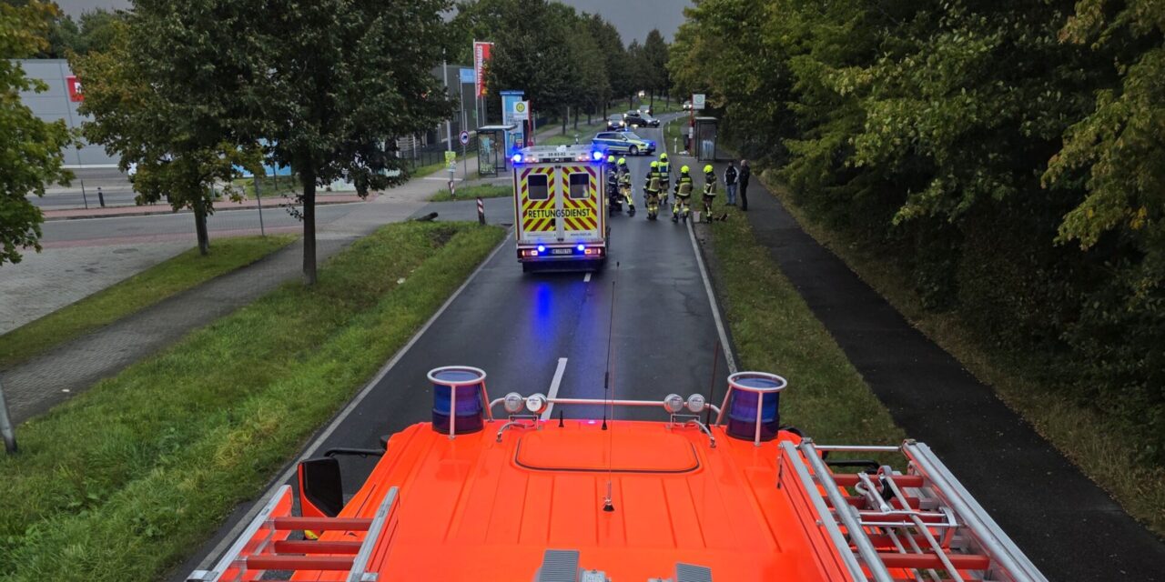 Betriebsstoffe aufnehmen nach Verkehrsunfall