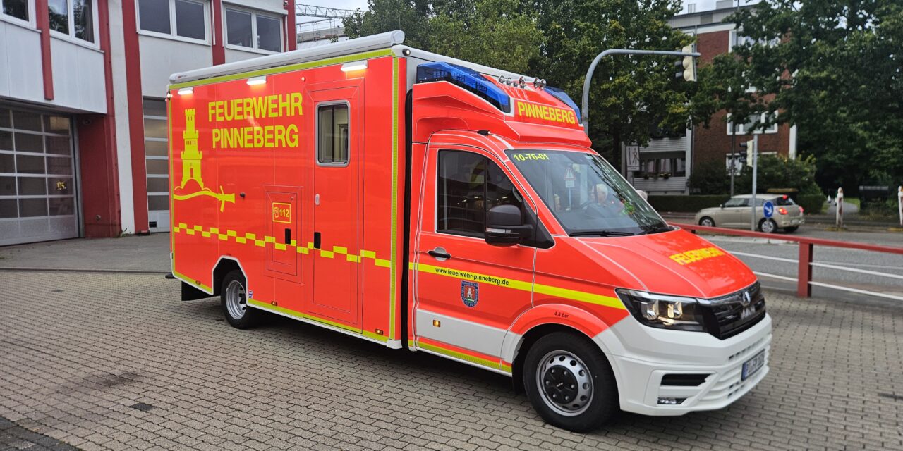 Ankunft Gerätewagen-Hygiene