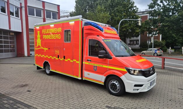 Ankunft Gerätewagen-Hygiene