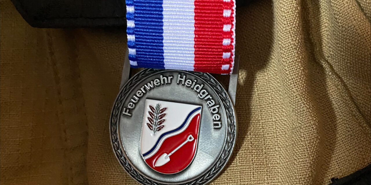 Kreisfeuerwehrmarsch der Kreise Steinburg und Pinneberg in Heidgraben