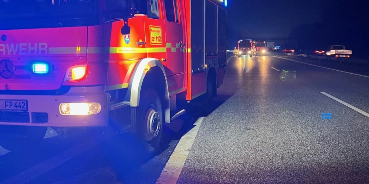 Betriebsstoffe aufnehmen nach Verkehrsunfall