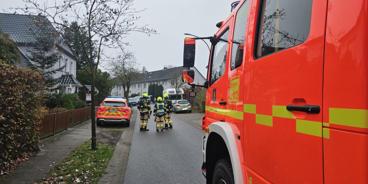 Ausgelöster Rauchwarnmelder