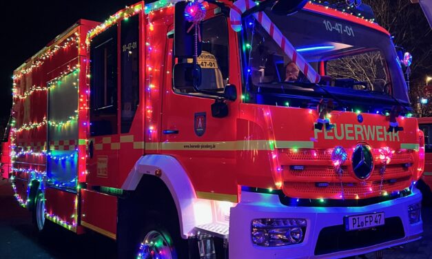 Laternelaufen mit der Jugendfeuerwehr