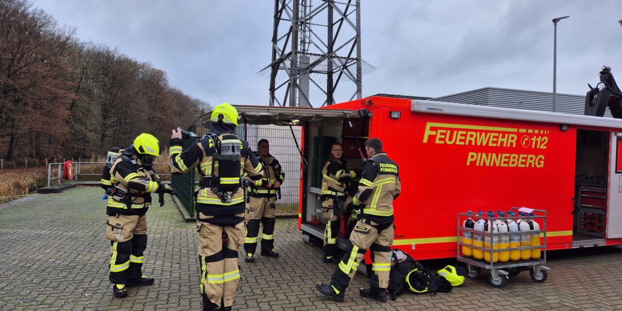 Belastungsübung unter Atemschutz