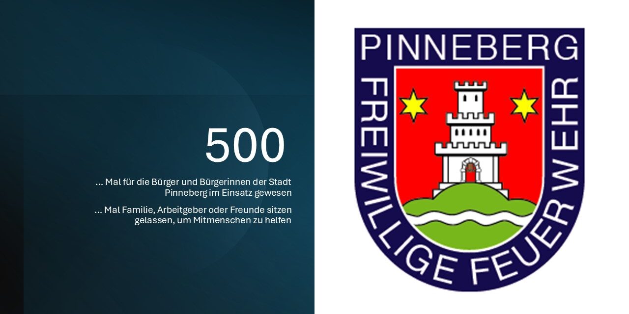 500. Alarmierung in diesem Jahr – Einsatz endet glimpflich