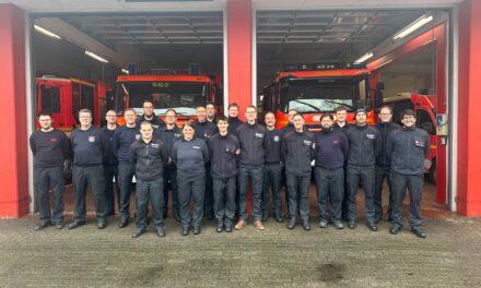 Besuch von der FF Alsterdorf