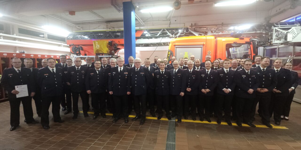 149. Jahreshauptversammlung der FF Pinneberg