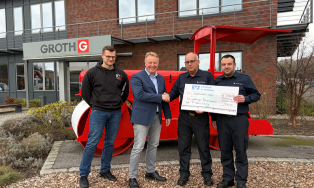 Spende der Firma GROTH