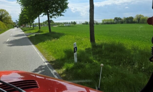 Unser Oldtimer zu Besuch in Grömitz