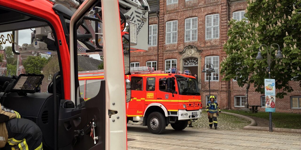 Ausgelöste Brandmeldeanlage