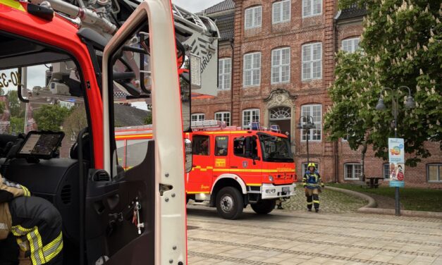 Ausgelöste Brandmeldeanlage