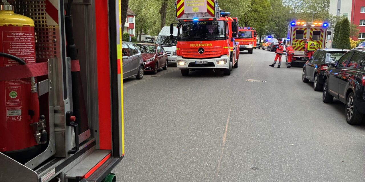Feuer mit Menschenleben in Gefahr – Angebranntes Essen