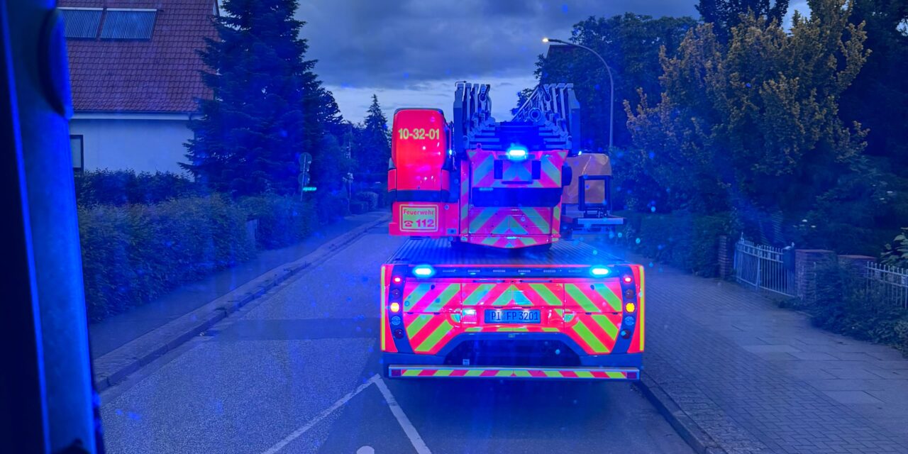 Ausgelöste Brandmeldeanlage