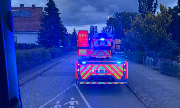 Ausgelöste Brandmeldeanlage